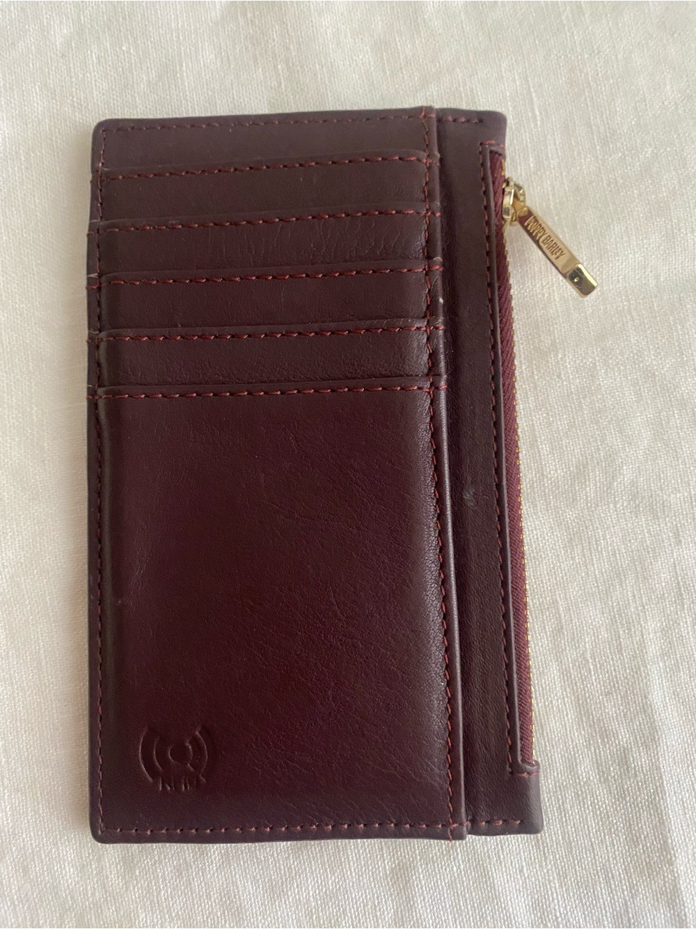Poppy Barley Zip It Cardholder - Aubergine - Picture 4 of 5